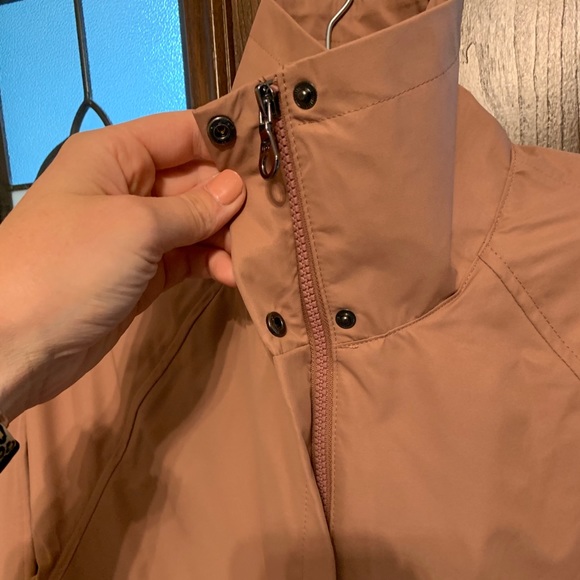 Joylab Long Rose/Mauve Trench Jacket - Picture 3 of 9